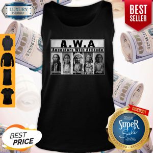 Nice AWA Ancestors with attitude Comanche Lakota Nez Perce Tank Top