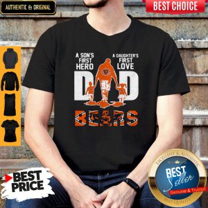 Nice Bears Dad A Son's First Hero A Daughter's First Love Shirt