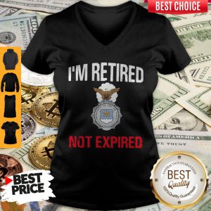 Official Im retired not expired V-neck