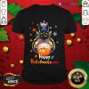 Premium Stitch And Toothless And Totoro Happy Hallothanksmas Shirt Design By Blablatee.com