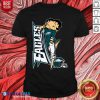 Betty Boop Philadelphia Eagles Football Shirt Design By BLablatee.com