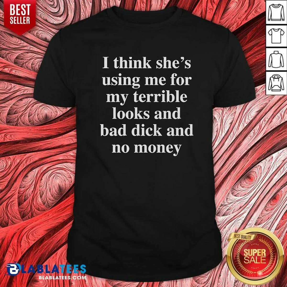 Awesome I Think She'S Using Me Shirt Awesome I Think She'S Using Me Shirt