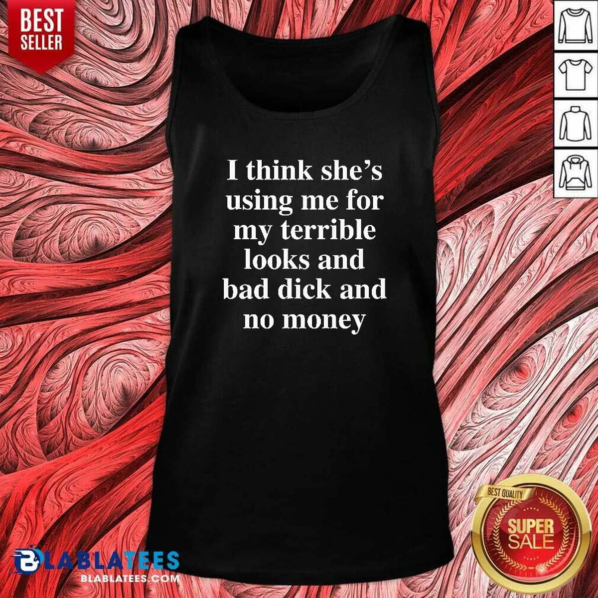 Awesome I Think She'S Using Me Tank Top Awesome I Think She'S Using Me Tank Top