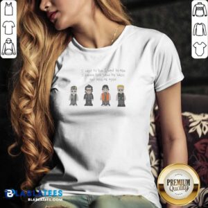 Awesome U2 Band Cartoon I Want To Run I Want To Hide I Wanna Tear Down The Walls V-Neck Shirt