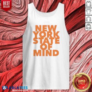Good Billy Joel New York State Of Mind tank top optimized for display in WooCommerce product gallery.