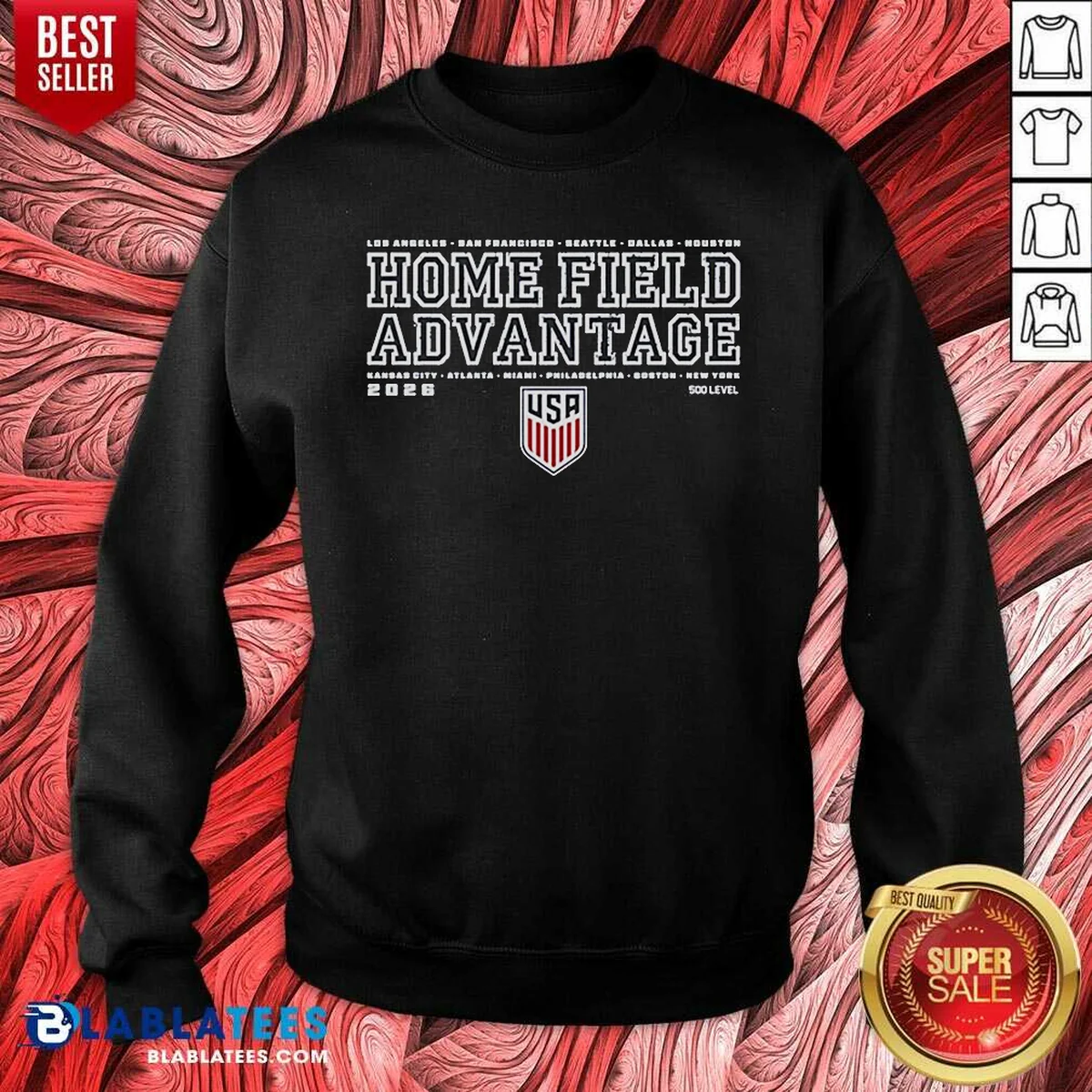 Good USMNT Homefield Advantage USA Soccer Sweatshirt Good USMNT Homefield Advantage USA Soccer Sweatshirt