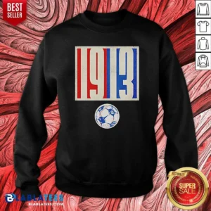 Hot U.S. Soccer Retro 1913 Soccer Sweatshirt