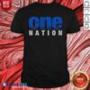 Original Top One Nation Australia shirt optimized front view on a mannequin