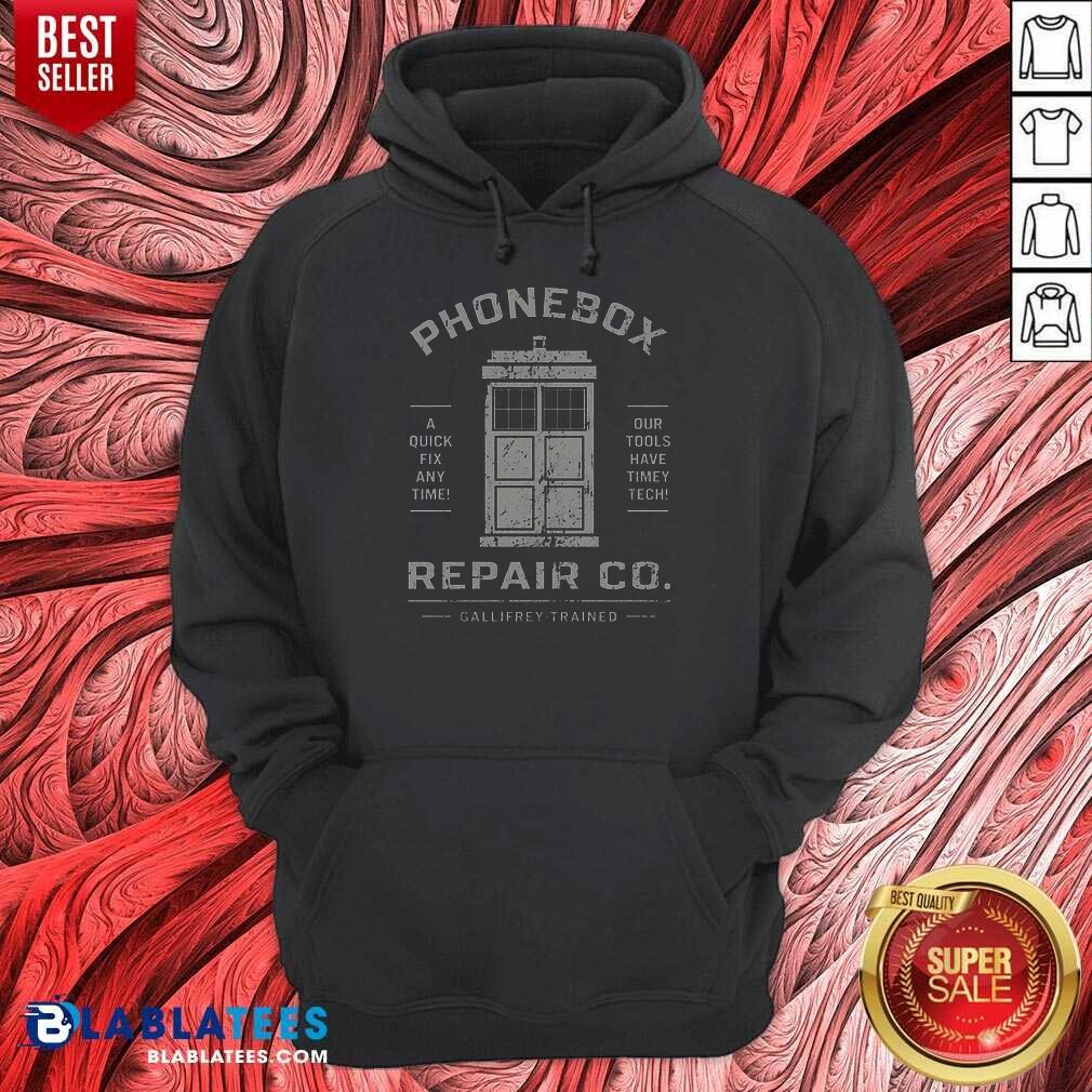 Original Top Phonebox Repair Co Gallifrey Hoodie Original Top Phonebox Repair Co Gallifrey Hoodie