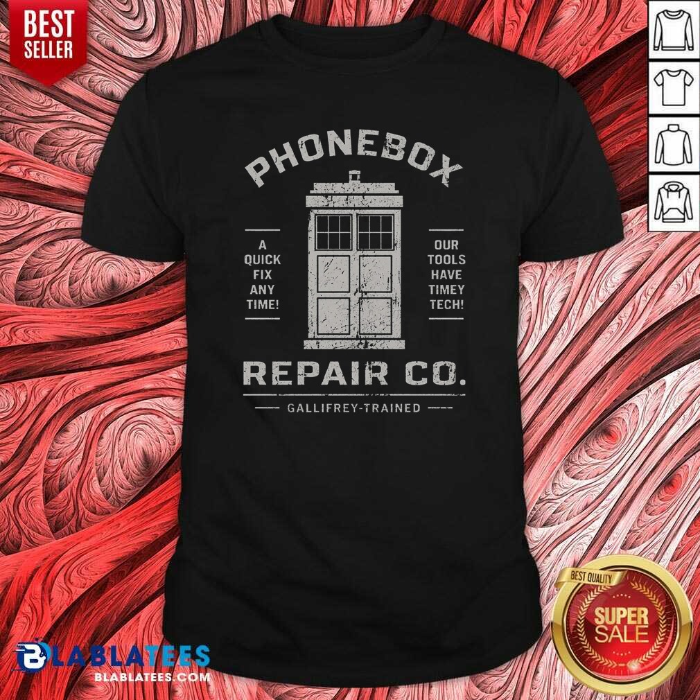 Original Top Phonebox Repair Co Gallifrey Shirt Original Top Phonebox Repair Co Gallifrey Shirt