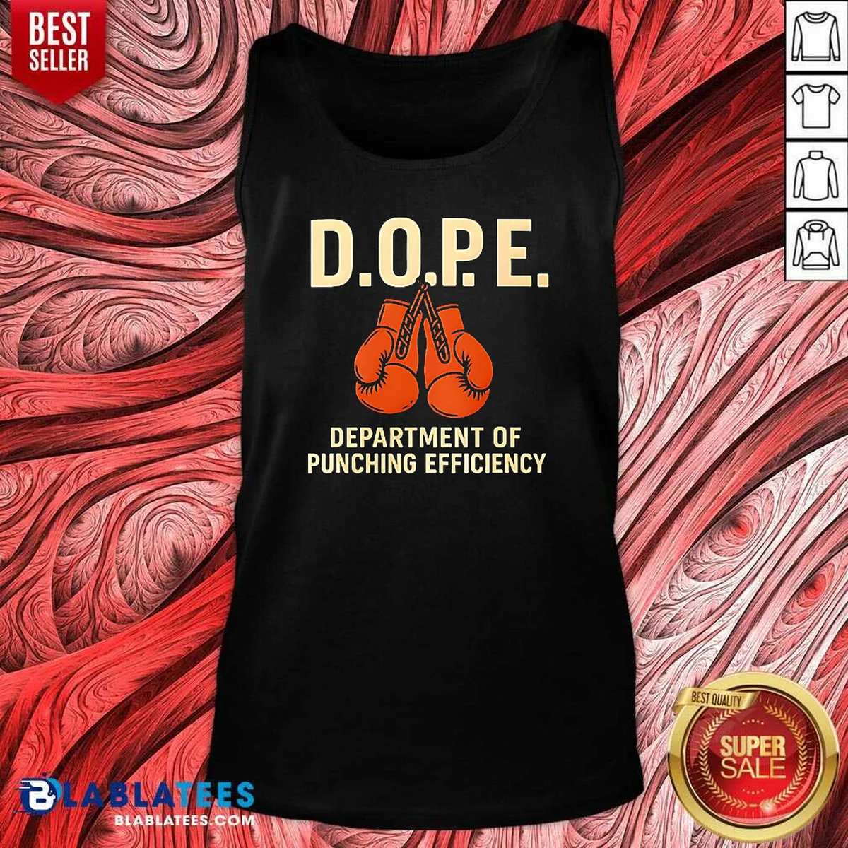 Premium DOPE Department Of Punching Efficiency Tank Top Premium DOPE Department Of Punching Efficiency Tank Top