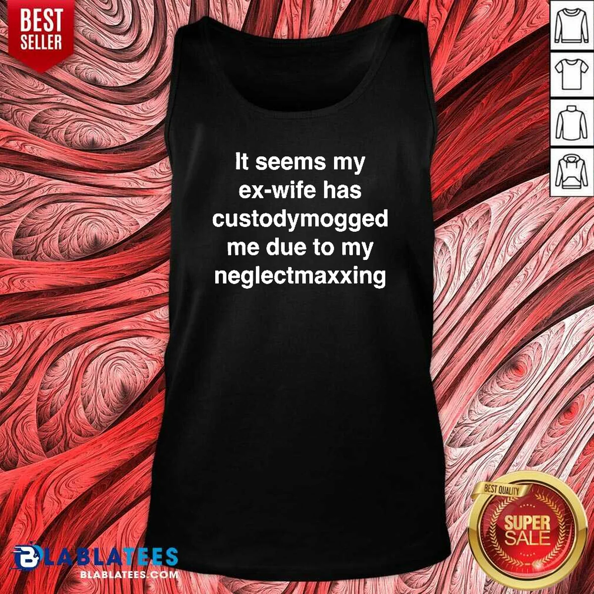 Pretty It Seems My Ex Wife Tank Top Pretty It Seems My Ex Wife Tank Top