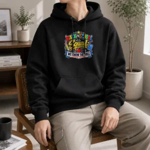 Awesome Cute Cartoon Back To School Squad Student Hoodie