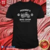 Awesome Peewee'S Bike Shop 1985 Basement Of The Alamo Pee Wee'S Big Adventure shirt optimized on a classic crew neck short sleeve tee