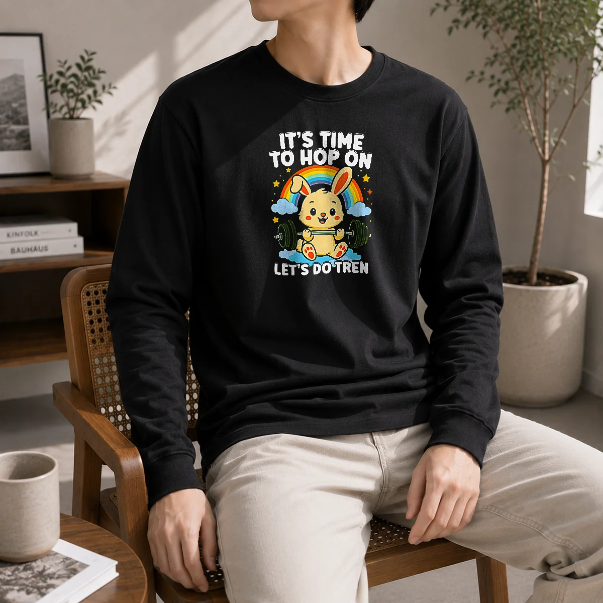 Awesome Time To Hop On Long Sleeve Shirt