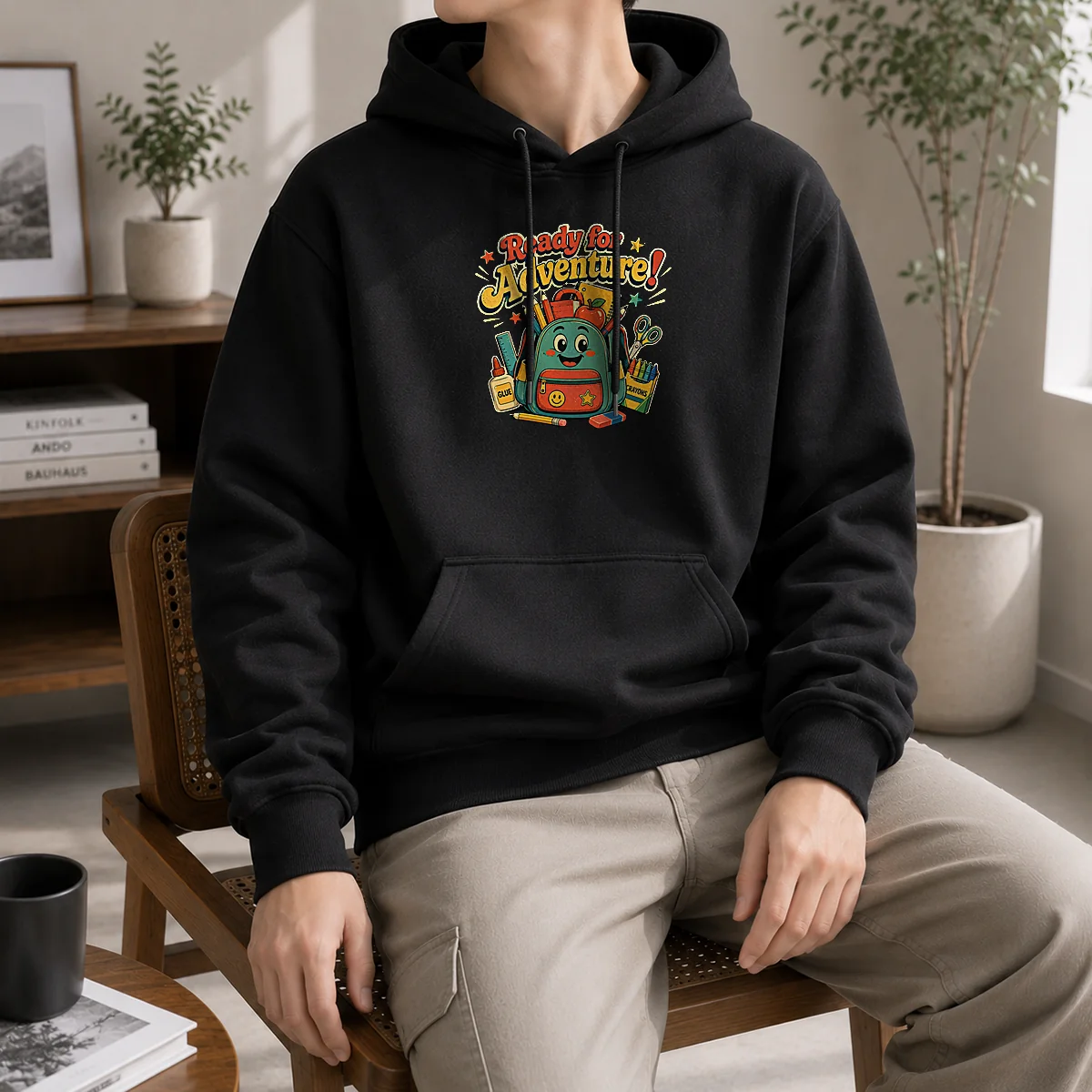 Hot Back To School Adventure Vintage Hoodie