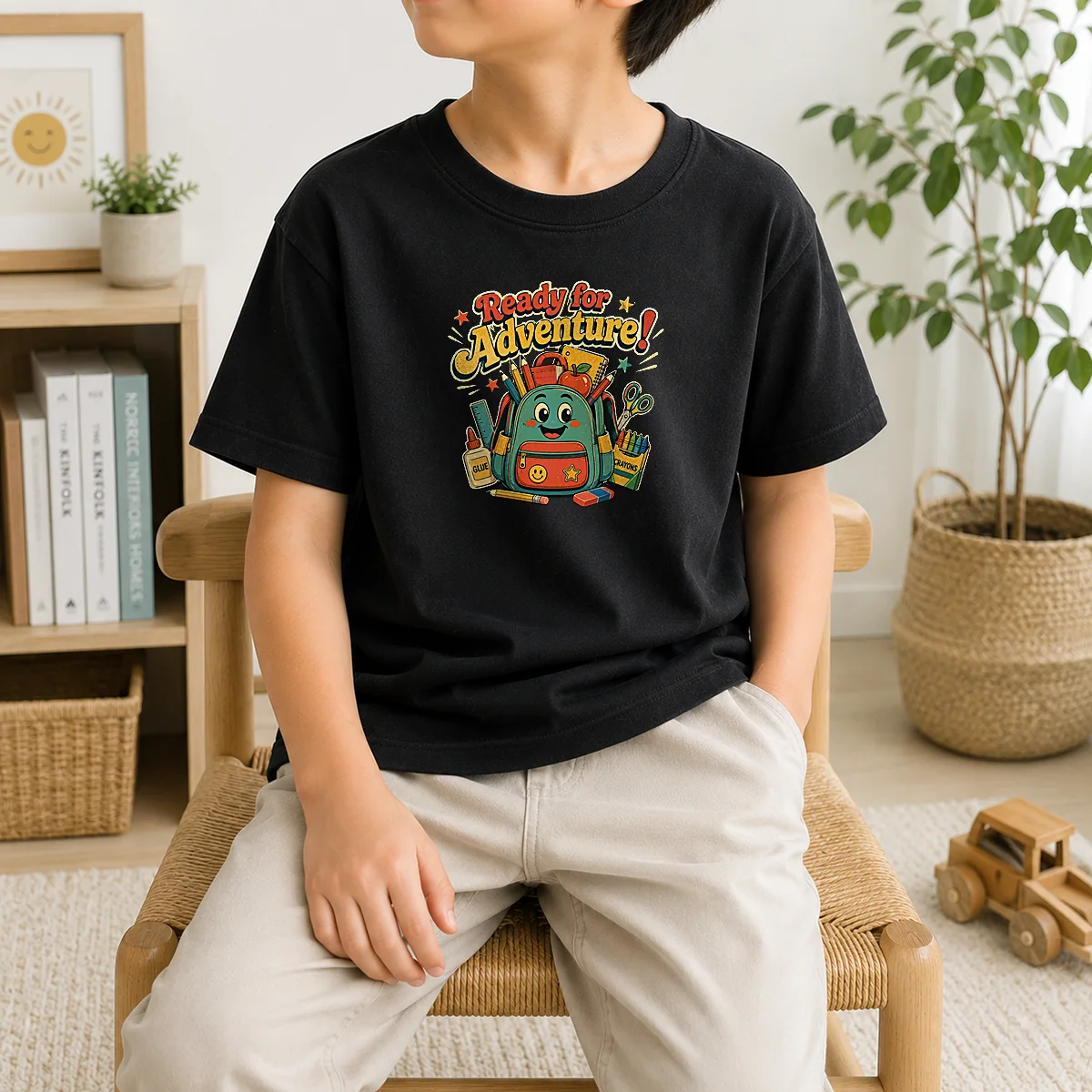 Hot Back To School Adventure Vintage Kids T-Shirt
