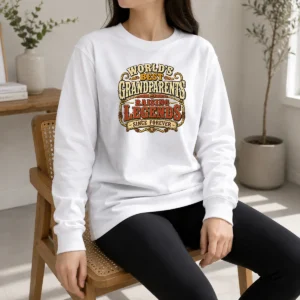 Hot Grandparents Day Legendary Roots Western Vintage Long Sleeve Shirt