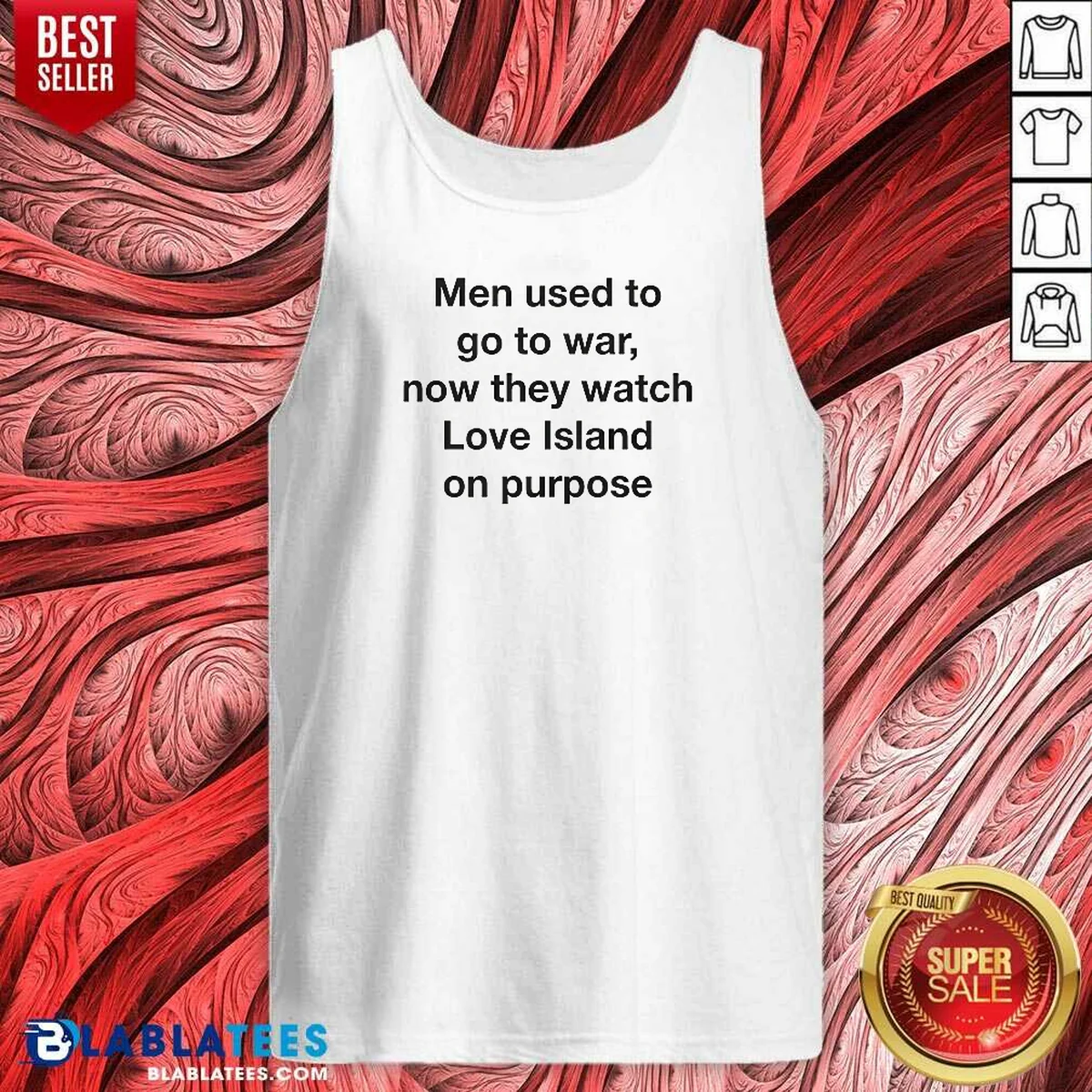 Hot Men Used To Go To War Now They Watch A TV Show On Purpose Tank Top