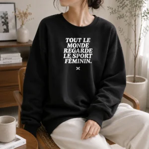Nice Tout Le Monde Regarde Le Sport FéMinin Sweater