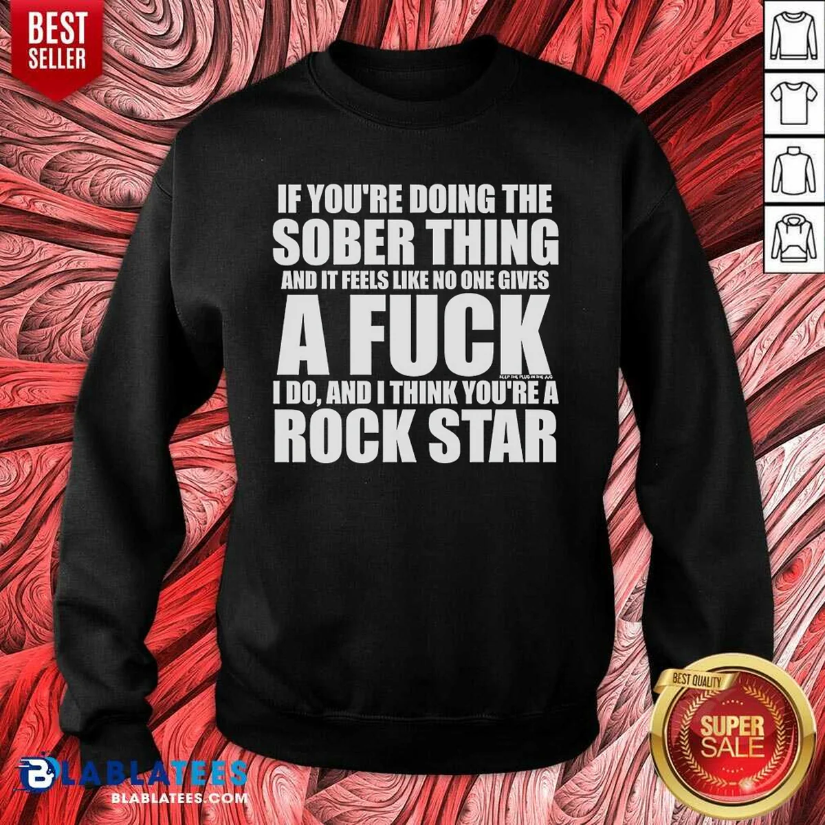 Official If You'Re Doing The Sober Thing And It Feels Like No One Gives A F Keep The Plug In The Jug I Do Sweatshirt