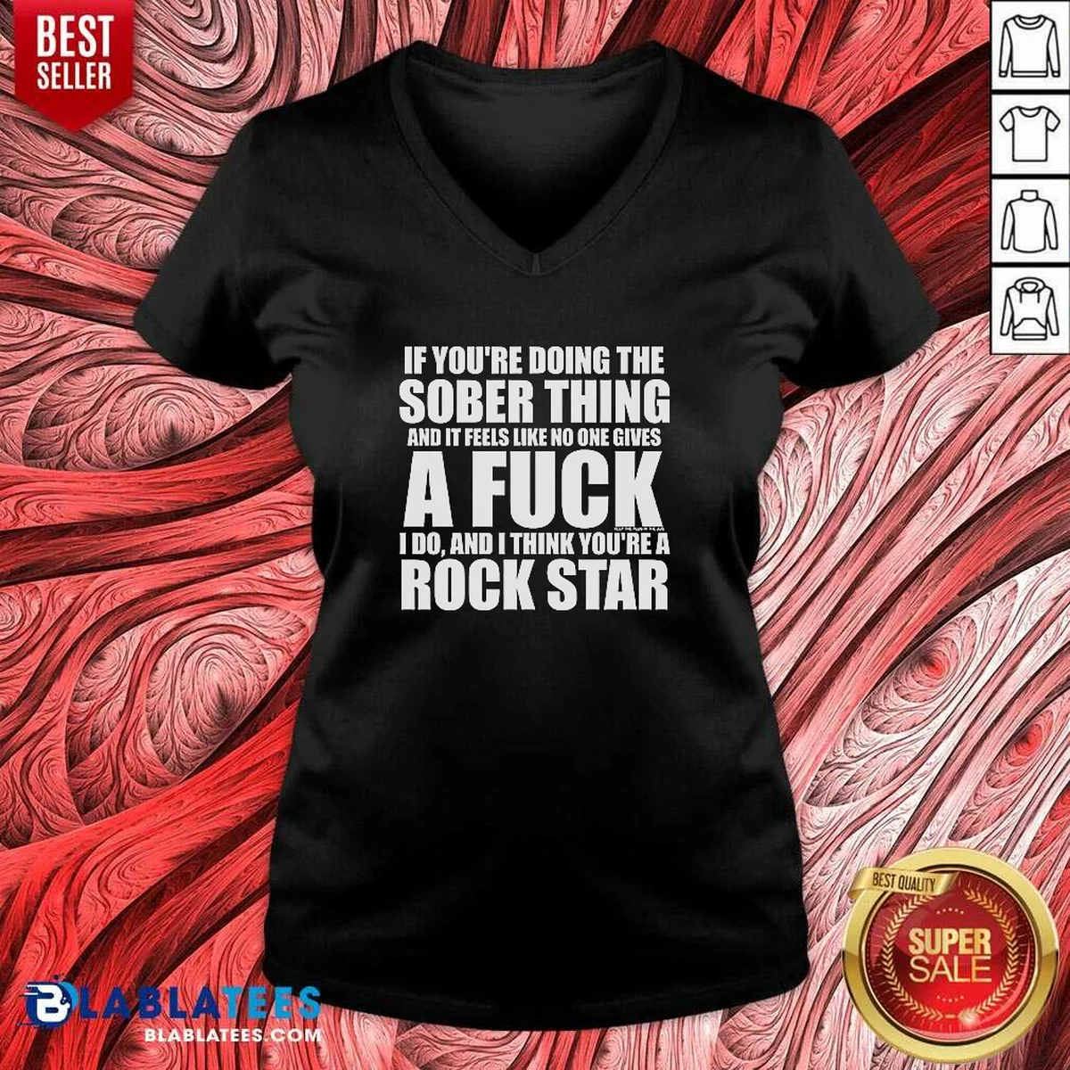 Official If You'Re Doing The Sober V-Neck Shirt Official If You'Re Doing The Sober V-Neck Shirt