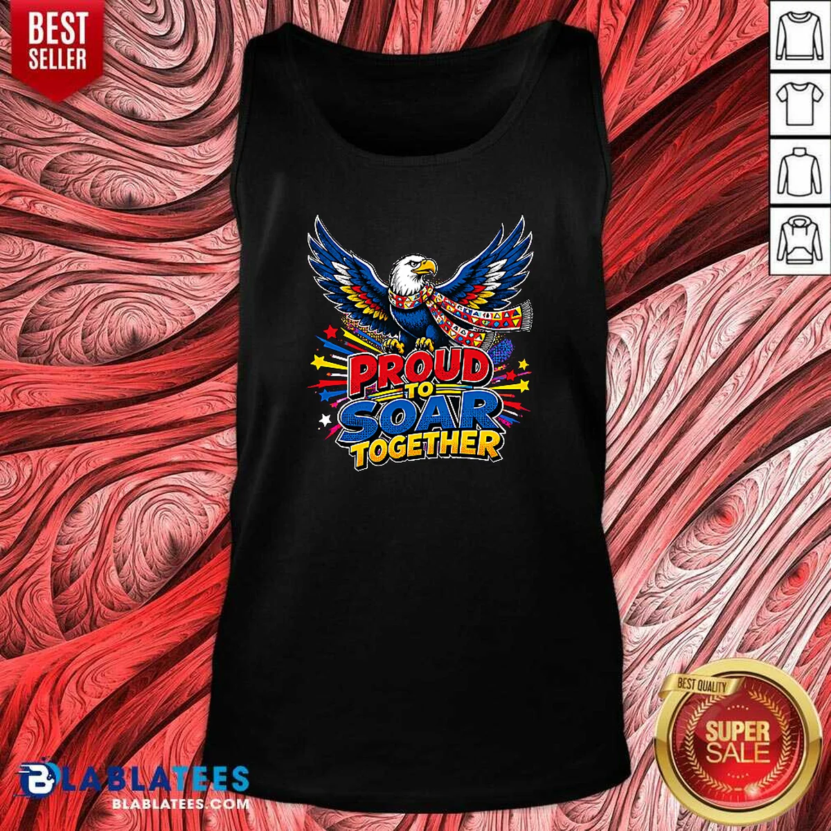 Official Proud To Soar Together Pop Tank Top Official Proud To Soar Together Pop Tank Top
