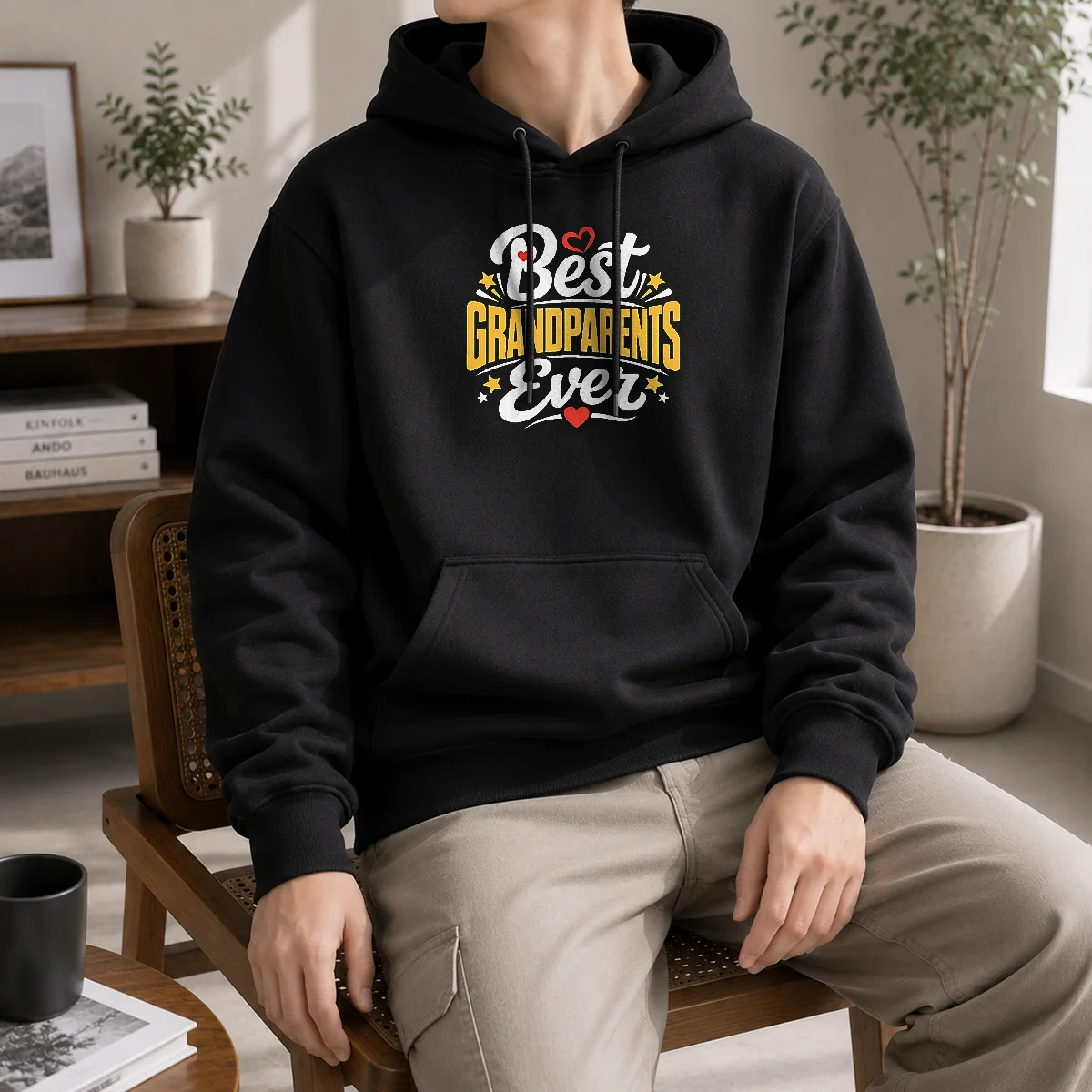 Premium Best Grandparents Ever Silhouette Shirt - Image 5