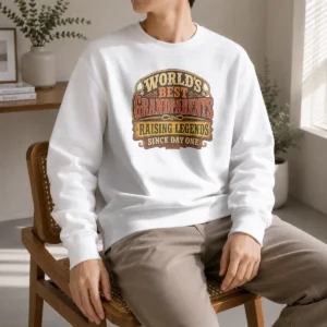 Premium Grandparents Day Western Vintage Pride Sweater