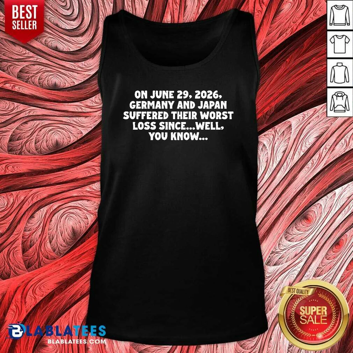 Premium On June 29 2026 Germany Tank Top Premium On June 29 2026 Germany Tank Top