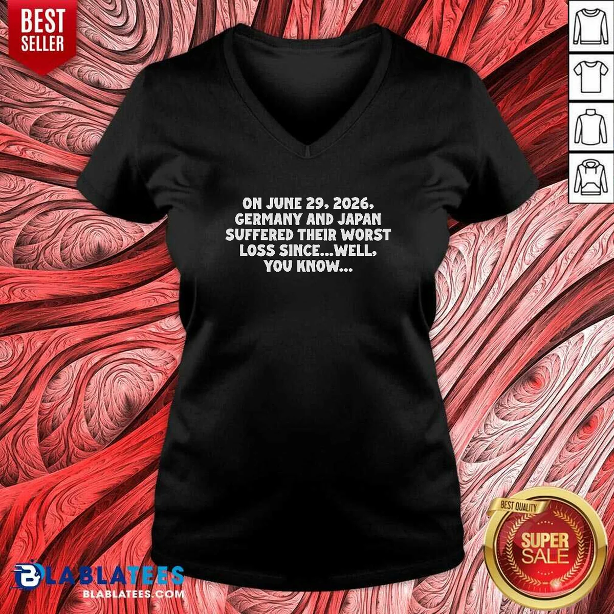 Premium On June 29 2026 Germany V-Neck Shirt Premium On June 29 2026 Germany V-Neck Shirt