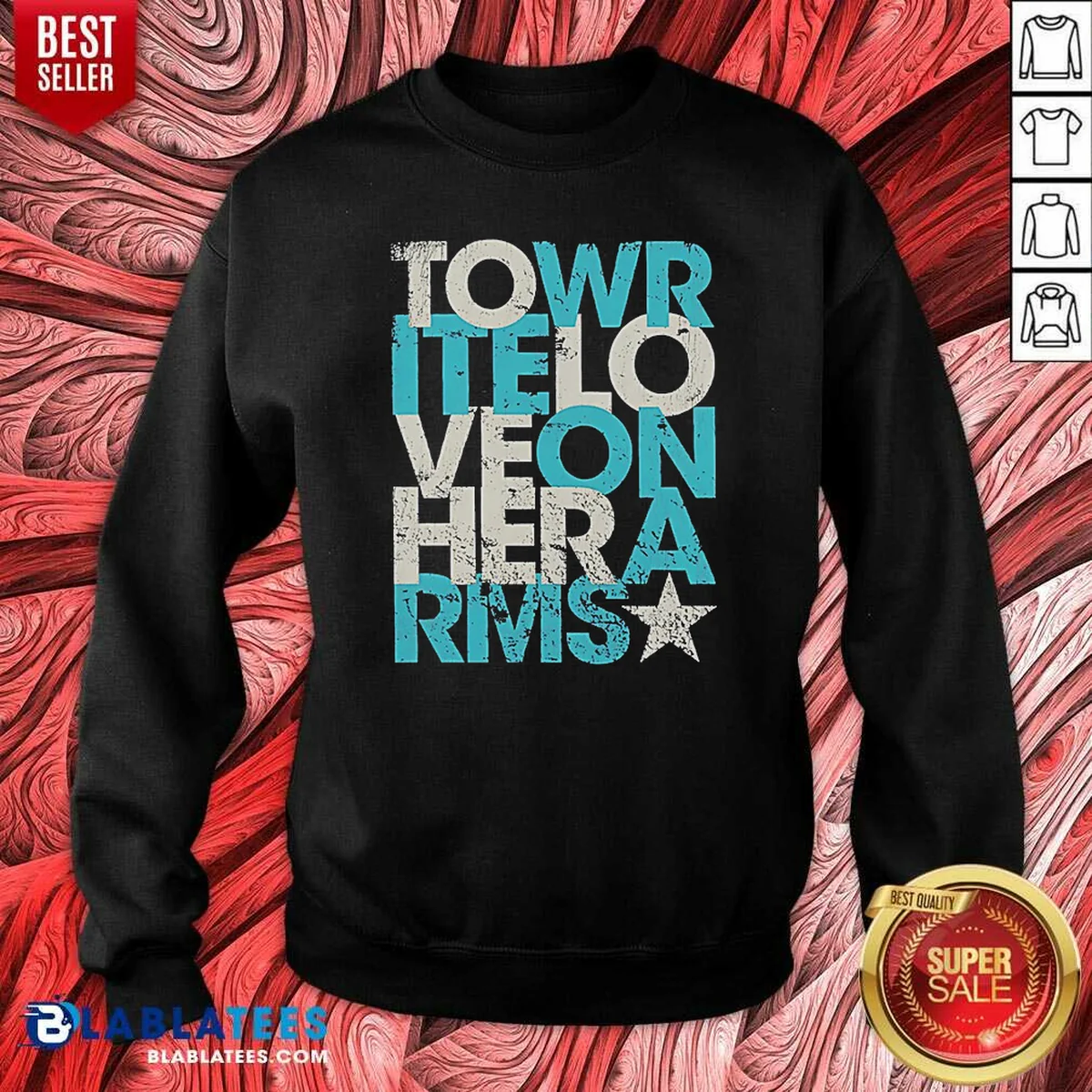 Premium Tower Of Love Hero Rivers Distressed Sweatshirt