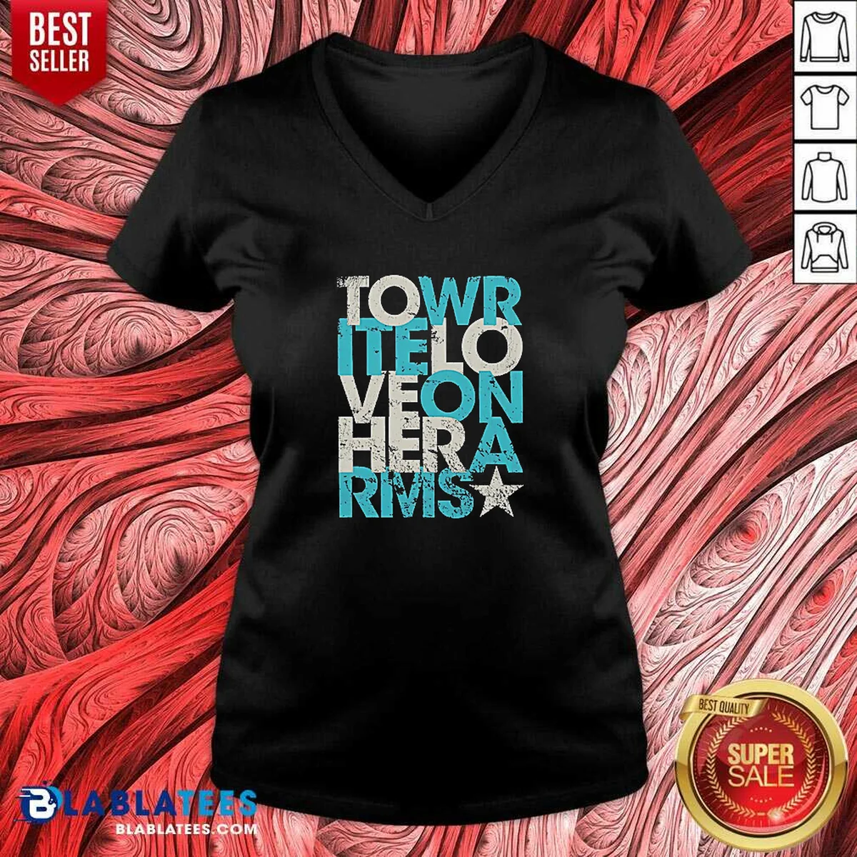 Premium Tower Of Love Hero Rivers V-Neck Shirt Premium Tower Of Love Hero Rivers V-Neck Shirt