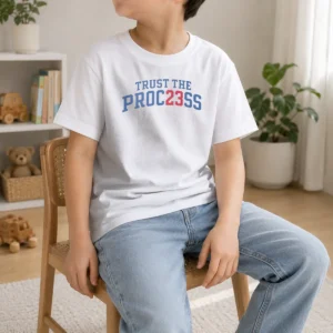 Pretty Lebron James Trust The Proc23ss Kids T-Shirt