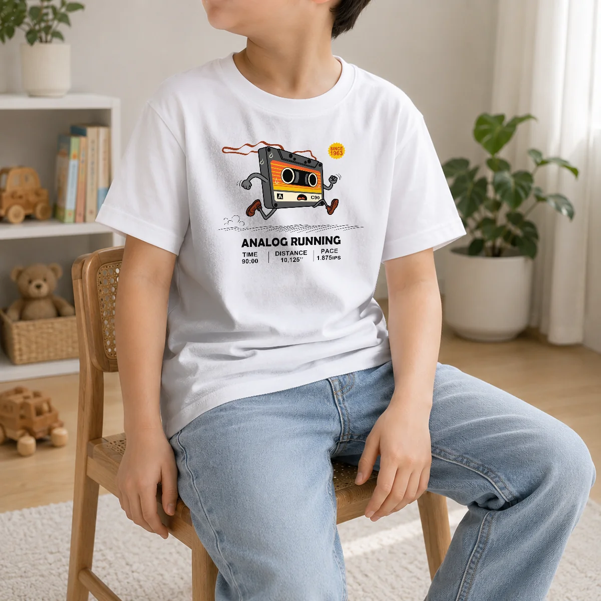 Top Analog Running Kids T-Shirt