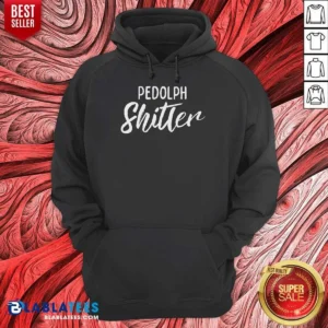 Top Pedolph Shitler Satire Hoodie