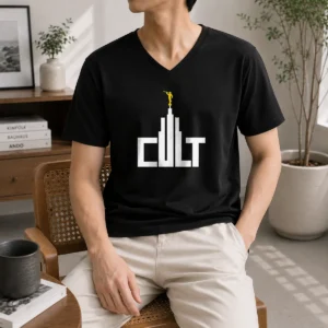 Funny Moroni The Church Of Jesus Christ Of Latter Day Saints V-Neck Shirt