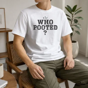 Good WHO Pooted Fart Joke Silly