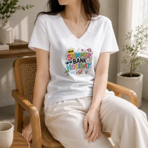 Alternative view of Official Good Doodle Summer Bank Holiday Beach Fun ICE Cream Shirt