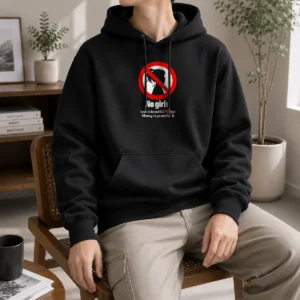 Official Original No Girls Love Is Beautiful But Money Is Powerful Hoodie