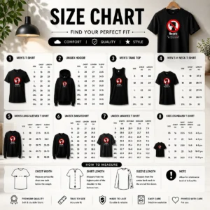 Size chart for Official Original No Girls Love Is Beautiful But Money Is Powerful with measurements in inches and cm to help choose the right fit
