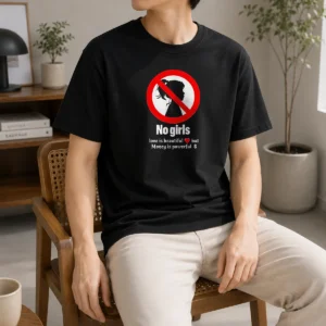 Official Original No Girls Love Is Beautiful But Money Is Powerful