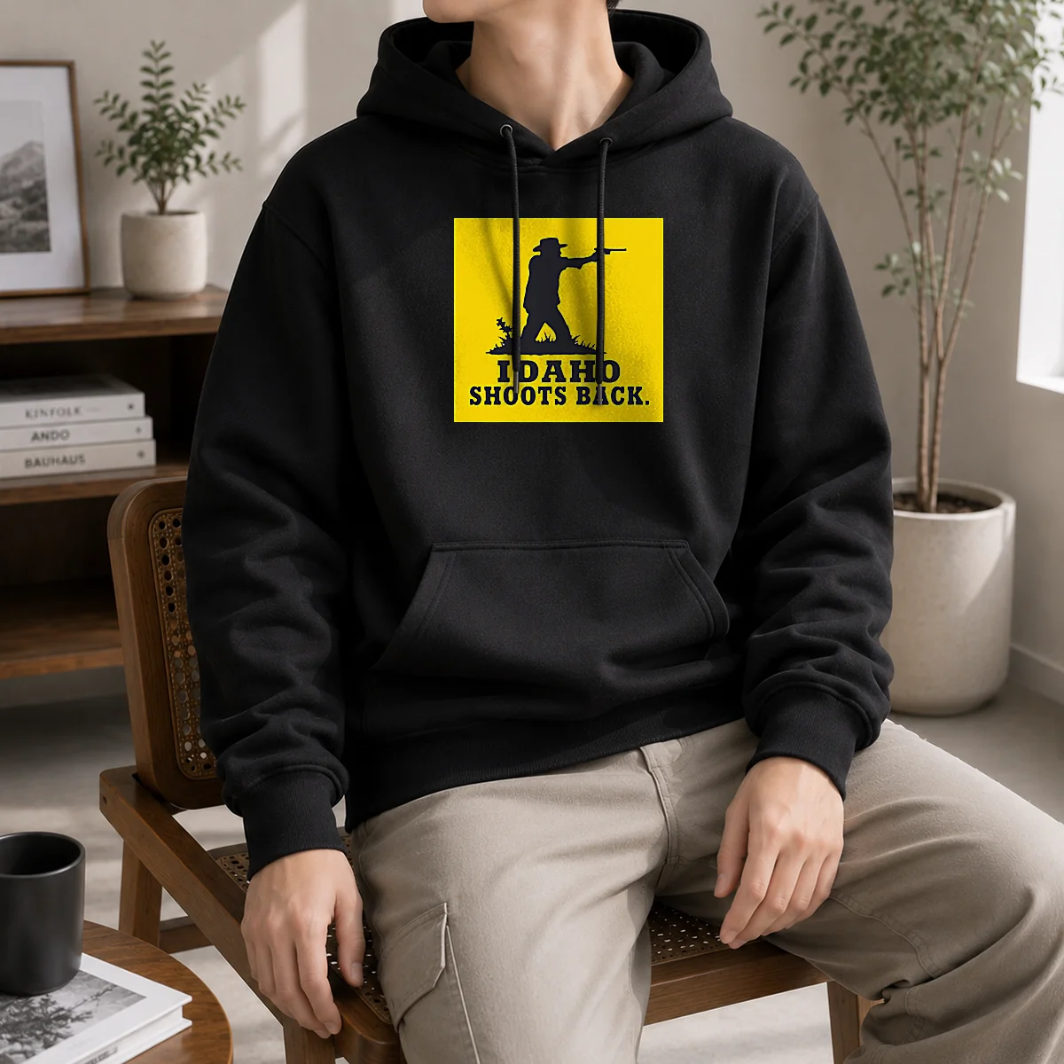 Top Original Idaho Shoots Back Hoodie